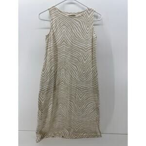 Womens Denim & Co. Naturals A-line Midi dress - size XXS